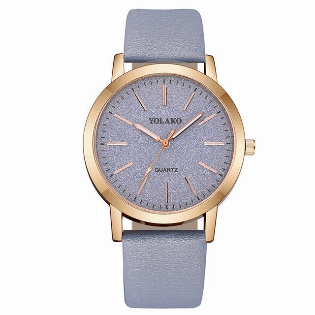 YOLAKO Women's Ultra-Thin Watch