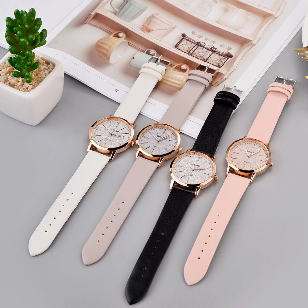 YOLAKO Women's Ultra-Thin Watch