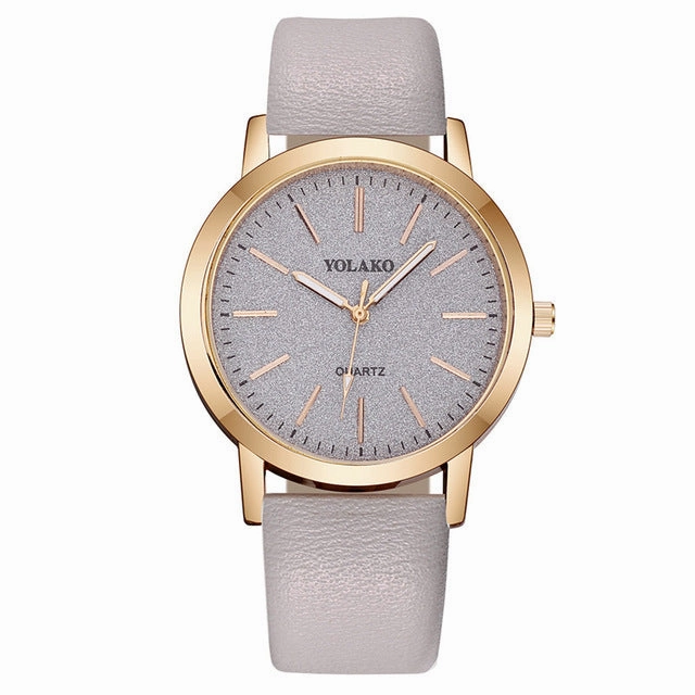 YOLAKO Women's Ultra-Thin Watch