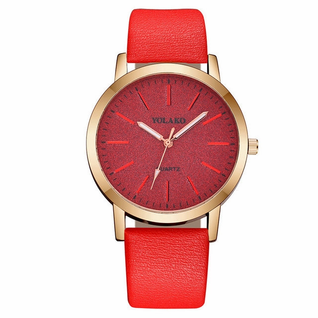 YOLAKO Women's Ultra-Thin Watch