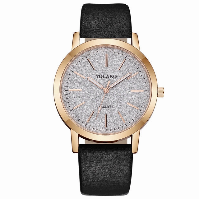 YOLAKO Women's Ultra-Thin Watch