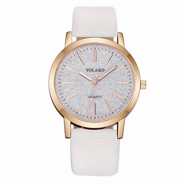 YOLAKO Women's Ultra-Thin Watch