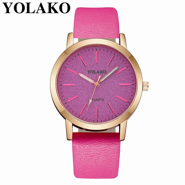YOLAKO Women's Ultra-Thin Watch